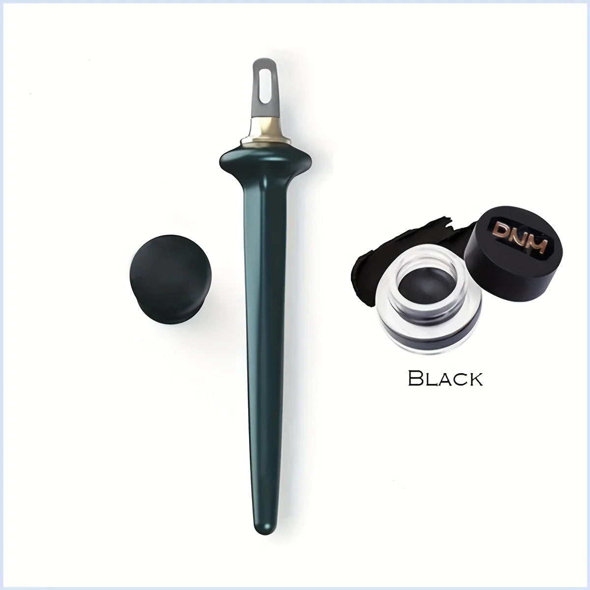 Silicone eyeliner brush waterproof non-smudge eyeliner auxiliary tool eyeliner cream